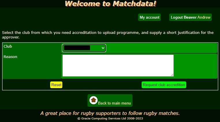Matchdata Programmes 3